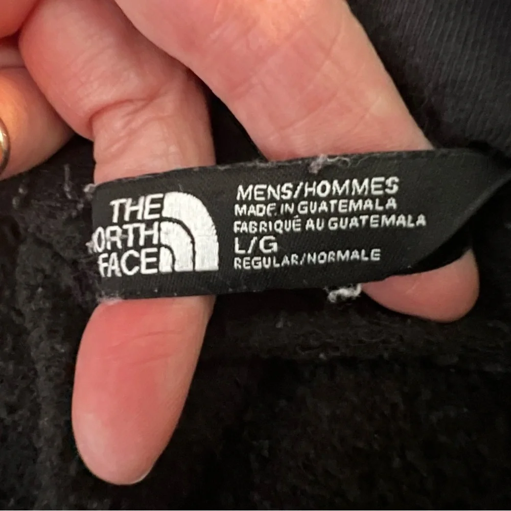 The North Face Trivert Pullover Hoodie Men’s L Black Sweatshirt Half Dome Logo